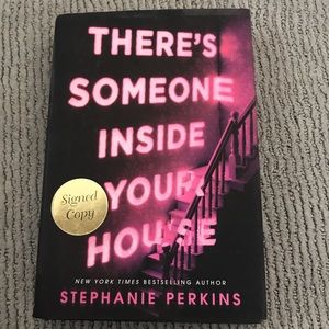 there's someone inside your house book signed copy